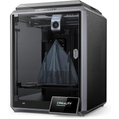 Creality K1 3D Printer 600 mm/s Ultra-Fast Print Speed, Smart Printer with Dual-Core 1.2 GHz CPU, 3D Printer DIY 300 °C High-Temp 3D Printer Nozzle, LCD Automatic Levelling