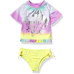 Wippette Baby-Mädchen Two-Piece Printed Rashguard Rash-Guard-Set