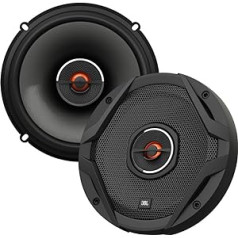 JBL, GX302 3-1/2 inch, 87 mm, 75 W, 2-way car HiFi speaker, 1 pair, GX602, Black