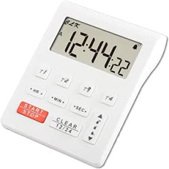Jayron Desktop Digital Countdown Kitchen Timer, Clock, Counting, for Wedding, Retirement, Laboratory, Homework, Exercise, Fitness, Classroom, Meeting, Work, Kitchen, Cooking