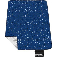 SPOKEY Puerto Picnic Blanket Waterproof 210 x 180 cm - Handy, Lightweight and Foldable Camping Blanket, Practical Thermal Blanket for Outdoor Camping, Hiking, Family Party, Perfect for Beach and