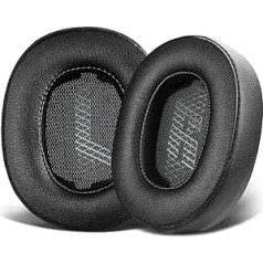 Soulwit Soft Protein Leather Replacement Ear Pads for JBL Live 500BT/Live 500 BT Around-Ear Wireless Headphones, Replacement Pads with Noise Isolating Foam