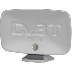 Platjoslas DVB-T antena Ryniak (sudrabs)