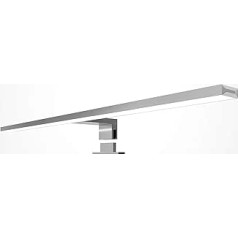 LED Bathroom Light 600 mm Bathroom Lamp Mirror Lamp 230 V Mirror Light Aluminium Light Colour: Neutral White