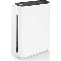 Bestron 4-in-1 air purifier, up to 99.9% filter performance: HEPA13, micro and activated carbon filter as well as UV-C light - effective against viruses, bacteria, allergens, pollen and house dust,