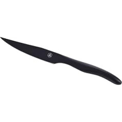 LAGUIOLE - Box 4 Steak Knives - Metal Box - Laguiole Bee Printed on Knife - Ergonomic - Slim and Modern Shape - Original Gift