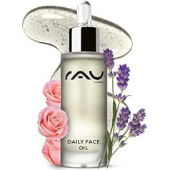 RAU Daily Face Oil for Dry and Blemished Skin - Luxurious Face Care with Various Natural Oils and Vitamin E - RAU Daily Face Oil 30 ml