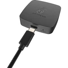 Aawireless 2023 - Wireless Android Car Adapter - Automatically Connects to Android Car - Easy Plug and Play Setup - Free Companion App - Made in Europe, Bluetooth