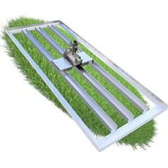 Happy Green Lawn Squeegee with Handle / Made of Stainless Steel for Perfect Lawn Leveling Rake/Levelawn/Lawn Rake