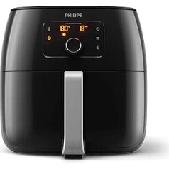 ‎Philips Domestic Appliances Philips Premium XXL Airfryer - 7.3 L, 2225 W, Fat Removal Technology, Recipes (NutriU app), Keep Warm Function, Extra Large Size for the Entire Family (HD9762/90)