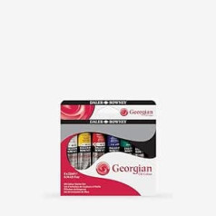 Daler-Rowney Georgian Ölfarbe, Künstler Starter Set 6 X 22 ml