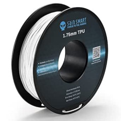 SainSmart TPU 3D Printer Filament 1.75 mm 0.8 kg All Colour, White