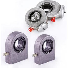 Hydraulic Cylinder Attachment Joint Eye Weld Eye Hydraulic Joint Head (Cylindrical Base, 50 mm)