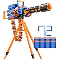 ZURU X-Shot Insanity Blaster Motorized Rage Fire Gatlin with 72 Darts