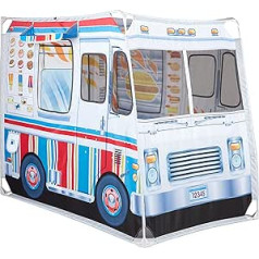 Melissa & Doug Food Truck Toy Tent | Role Toy | Play Tent for Children | 3+ | Gift for Boys or Girls