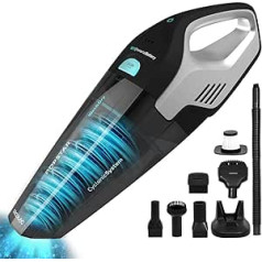 Cecotec Conga Popstar Micro-Animal Hand Vacuum Cleaner, 18.5 V, Bagless, Wet&Dry System, 500 ml, Suction Power 7.5 kPa, High-Performance Filter, BestFriend Care