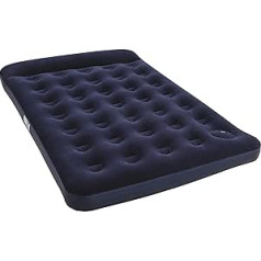 Bestway Blue Horizon Step Air Bed with Internal Foot Pump Double XL/Lo 191 x 137 x 28 cm Blue