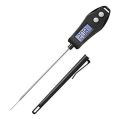 Etekcity EMT100 Digital Meat Thermometer with Backlight and Calibration for Food, Kitchen, Cooking, Baking, Candy, Barbecue, 5