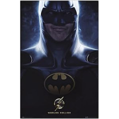 Grupo Erik DC Comics The Flash - Batman Poster - 91 x 61.5 cm - Shipped Rolled - Cool Posters - Art Posters - Posters & Prints - Wall Poster