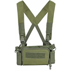 OAREA Camouflage Quick Release Tactical Vest Airsoft Ammo Chest Rig 5.56 9 mm Magazine Carrier Combat Tactical Military