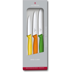 SwissClassic 3-Piece Vegetable Knife Set