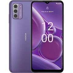 Nokia G42 5G mit 5G-Konnektivität, Android 13, 6,56'’-HD+-Display, dreifacher 50-MP-Kl-Kamera, Akkulaufzeit von bis zu 3 Tagen, OZO 3D Audio Capture und QuickFix-Design - Lila