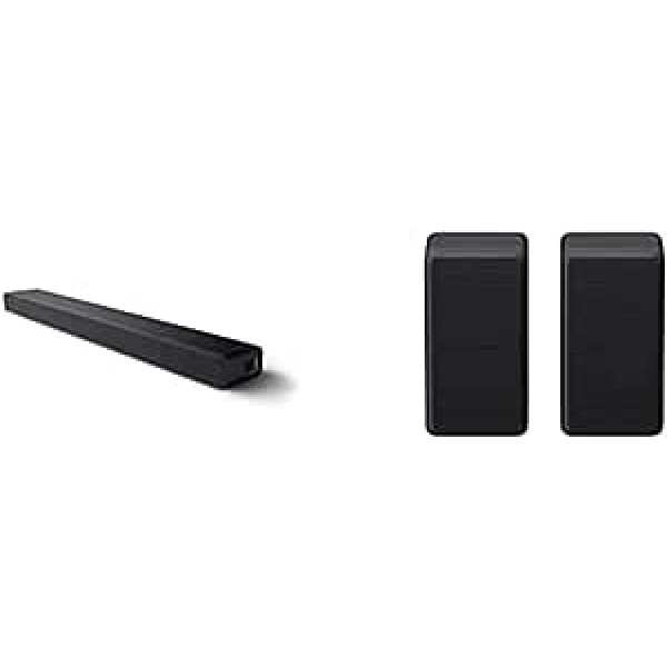 Sony HT-A3000 3.1 Channel Dolby Atmos Soundbar SA-RS3S Atmos 3D Sound + 360° Surround Sound Improved Surround Sound Experience