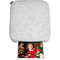 HP Sprocket 3x4 Instant Film Printer - Print Photos Wirelessly on Zinc Paper from iOS and Android Devices