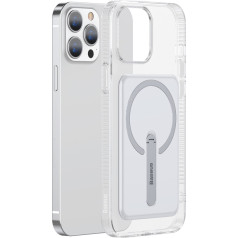 Magnētisks korpuss ar statīvu iPhone 13 Pro 6.1'' 2021 caurspīdīgs