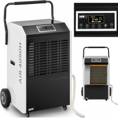 Gaisa sausinātājs, mitruma absorbētājs, industriālā konstrukcija, 1300 W, 857 m3/h līdz 100 m2