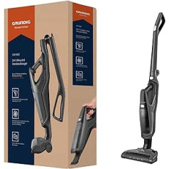 Grundig VCH 9932 Handheld Vacuum Cleaner 2 in 1, Li-Battery, 21.6 V, Anthracite, Unico