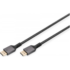 Premium displayport connection cable 8k60hz uhd dp/dp m/m 3m black