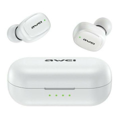 Bluetooth 5.1 T13 Pro TWS headphones, white