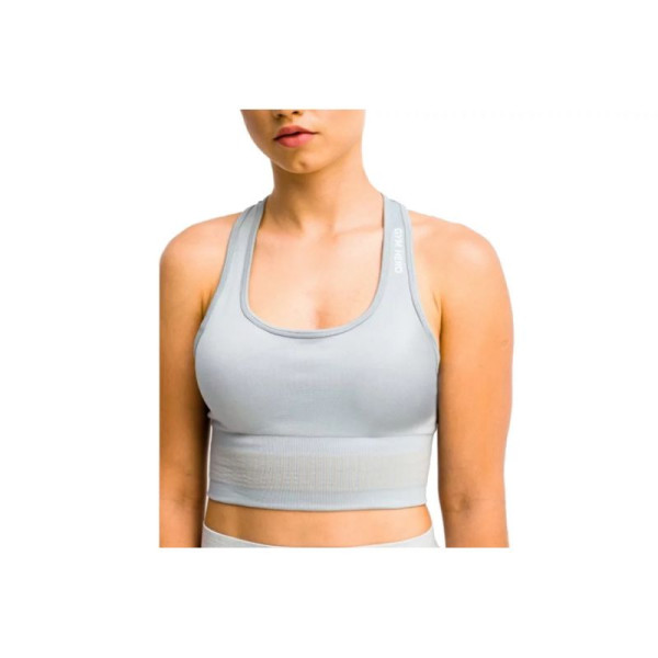 Gymhero Stripes Bra W BRA-GRAPHITE / S