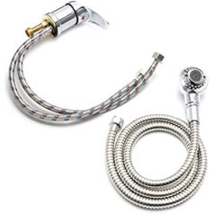 Mixer Taps Sprayer Set Hairdressing Salon Wash Basin Hand Shower Sink Tap Set
