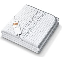 Beurer UB 190 CosyNight Comfort Thermal Underbed, Remote Control via App and Amazon Alexa, Two Temperature Zones