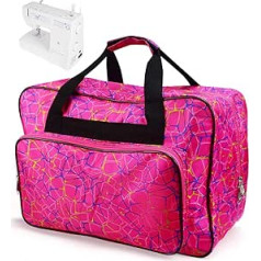DTYGUIXE Sewing Machine Bag Sewing Machine Carry Bag 46 x 23 x 32 cm Sewing Machine Transport Bag Sewing Machine Organiser Universal Sewing Machine Bag for Studios, Clothing Stores, Home Use