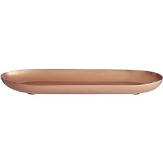 Premier Housewares Madison Shine Tray, Matte Copper beschichted