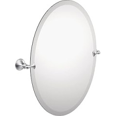 Moen DN2692CH Glenshire Badezimmerspiegel, oval, neigbar, Chrom