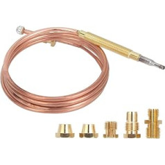 Gas Stove Universal Thermocouple Fireplace Replacement Kit Adapter for Craft Accessories Reusable Packaging socialme-eu