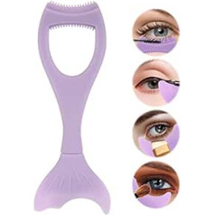Dutiful Eyeliner Stencil, Eyeliner Stencil, Reusable Silicone Eyeliner Stencils, Multifunctional Silicone Eye Make Up Tool, Eyelash Comb, Eyeliner Stencil for Beginners