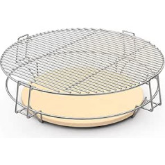 Onlyfire Grill System for 57 cm Weber Kettle Barbecue and Other Similar Charcoal Grills