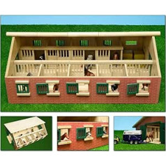 Kids Globe Farming 610544 Horse Stable 1:32