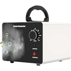 Ozone Generator 28000 mg/h Ozone Device, Ozoniser Industrial O3 Ozone Air Purifier with 120 Min Timer for 300 ㎡ Odour Eliminator Odour Neutraliser for Car/Home/Smoke/Pet Odours/Kitchen Odours