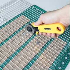 Square Up Slot Quilting Ruler, Multifunctional Patchwork Quilting Acrylic Ruler for Cutting Fabric, Crafts Patchwork, DIY Sewing Accessories