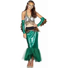 Rubies 13445 – Nixe, Women's Costume, Size 34 - 42, mermaid, mermaid, 34