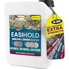 Vuba EASIHOLD Rocks - 5L XL Gravel Ties for Bonding Rocks, Bark and Gravel on Borders, Patios and Garden Paths. Lasts up to 3 Years, Non-Toxic, Ready to Use