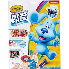 Crayola Blues Clues Colour Wonder, 18 Mess Free Colouring Pages & 5 No Mess Markers, Gift for Kids