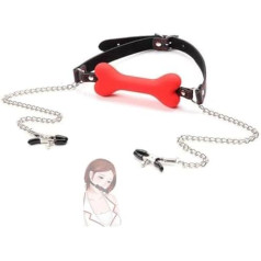 WreGmgg Fashion Accessories, Red Bone Necklace, Brighten Up Your Personality Magic!, NO