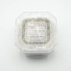 Prym 024122 Stecknadeln, 0,50 x 30mm, silberfarbig, 500g, Kunststoffdose, Stahl, 30 x 0,5mm